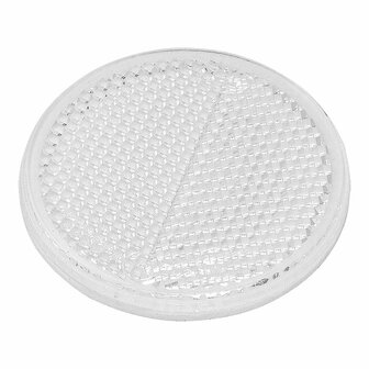 Reflector blanco 60mm autoadhesivo 2 piezas