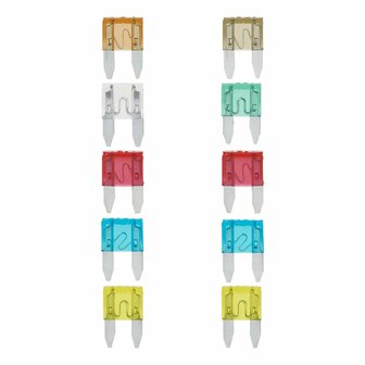 Mini fusibles de cuchilla surtidos 10 piezas
