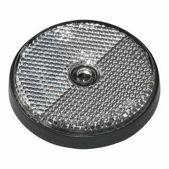 Reflector blanco 60mm montaje atornillado 2 piezas