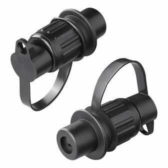 Enchufe de 3 pines PVC
