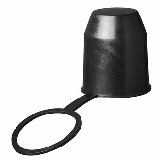 Tapa de barra de remolque de plastico con anilla