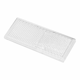 Reflector blanco 82x36mm autoadhesivo 2 piezas