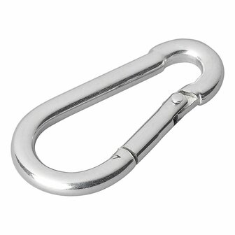 Mosqueton metalico 5x50mm 2 piezas