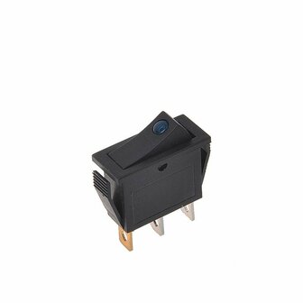 Interruptor basculante LED azul 12V 24V-max. 10A