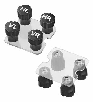 Tapones de valvula para marcar neumaticos - Juego de 8