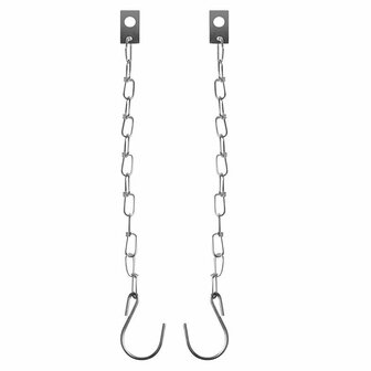 Cadena de seguridad metalica 24cm - set de 2 piezas