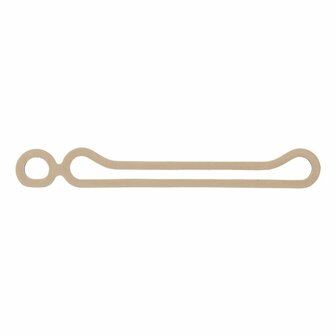 Elastico para ventana de remolque plegable con doble ojal - juego de 10 piezas