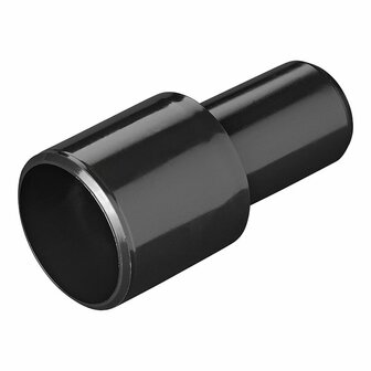 Pieza de transicion para tubo de drenaje de diametro 28 mm a diametro 19 mm  PE negro