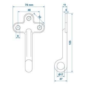 Tornillo de ojo n. 1