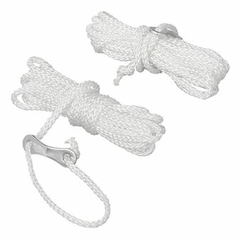 Cuerda tensora de poliester de 3 mm x 3 m (juego de 4 piezas)