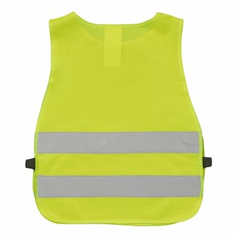 Chaleco de seguridad amarillo para ninos