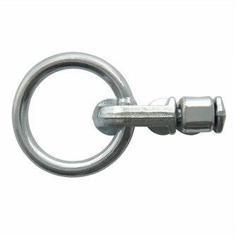 Accesorio de perno prisionero doble con anillo redondo