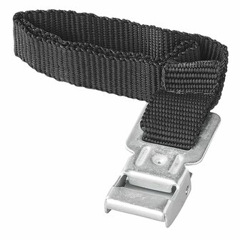 Correas de amarre con hebilla de metal de 18 mm a 30 cm (juego de 2)
