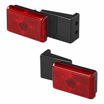 Lampara de senalizacion roja 110x45x51mm