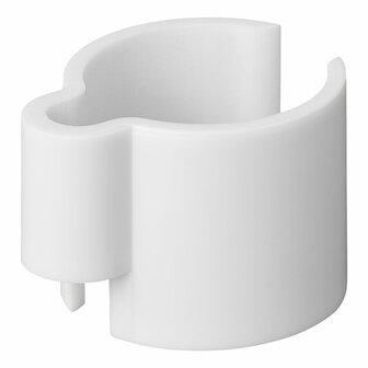 Abrazadera para cable blanca de 22-32 mm (juego de 8 unidades)