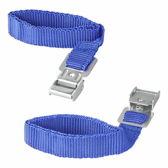 Correas de bicicleta con hebilla metalica para portabicicletas 4 piezas