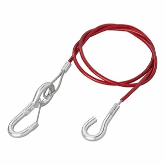 Cable de seguridad de 1 m con gancho