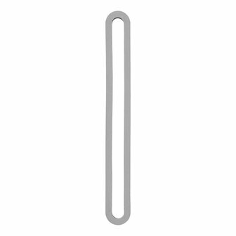 Goma de tension 130 x 5 x 5 mm - juego de 10 piezas