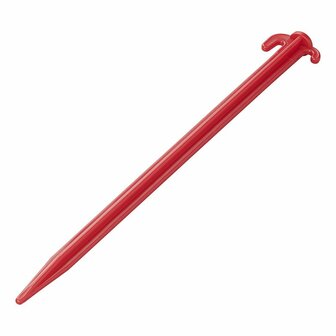 Estaca de plastico para tienda de campana de 30 cm  6 piezas en bolsa de plastico
