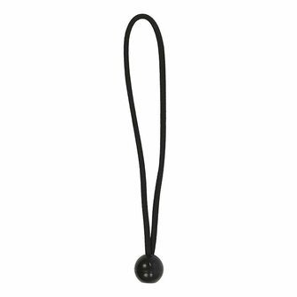 Tensor elastico para tienda de campana de 25 cm con bola de plastico - juego de 5 piezas
