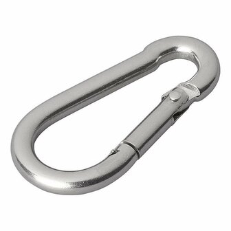 Mosqueton de acero inoxidable 5x50mm 2 piezas