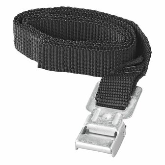 Correas de amarre con hebilla de metal de 18 mm a 75 cm (juego de 2)