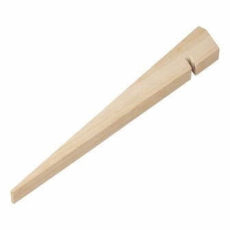 Estaca de tienda de 30 cm de madera  4 piezas en bolsa de plastico