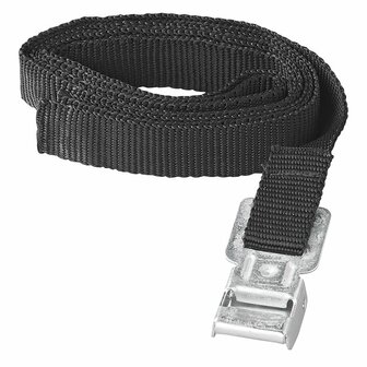 Correas de sujecion con hebilla metalica de 1 8 a 150 cm (juego de 2)