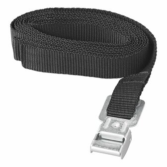 Correas de amarre con hebilla de metal de 18 mm a 200 cm (juego de 2)