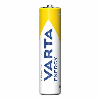 Pilas alcalinas AAA Varta Energy  8 unidades en paquete multiple