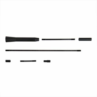 Antena de coche con adaptadores M5 y M6 incluidos.