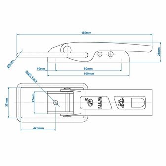 Cerradura de tension SPP ZB-02
