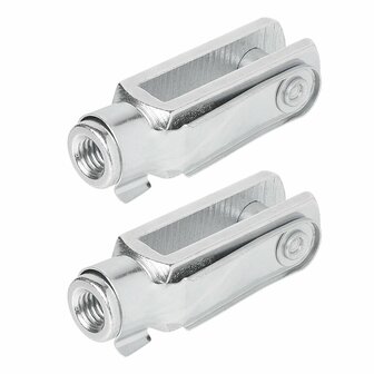 Horquilla M8 58mm - juego de 2 piezas