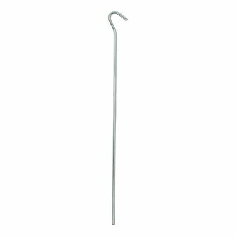 Estaca de tienda de metal de 30 cm con ojo abierto  10 piezas en bolsa de plastico