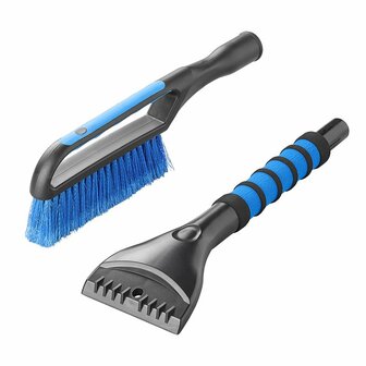 Cepillo para nieve de 66 cm con rascador de hielo