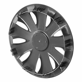 Tapacubos Aura negro 16 pulgadas