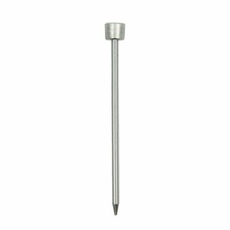 Piqueta de roca de 15 cm de aluminio  4 piezas en bolsa de plastico