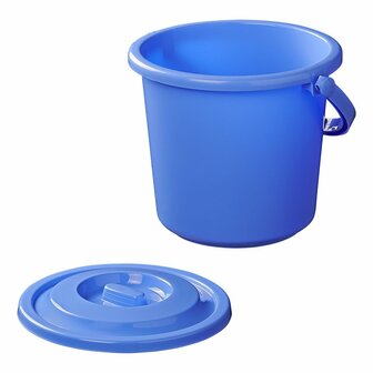 Cubo de 9L con tapa
