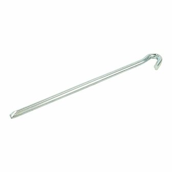 Clavija de roca triangular de metal de 30 cm  6 piezas en bolsa de plastico