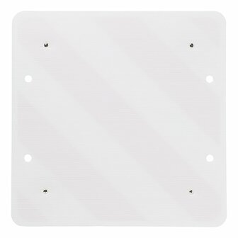 Pizarra de plastico para rotuladores de 50 x 50 cm con reflectores