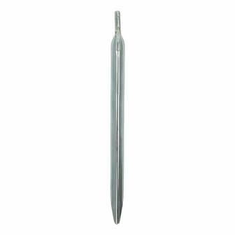Estaca de tienda de metal de 30 cm con gancho  6 piezas en bolsa de plastico