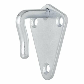Gancho de cuerda de metal 40x45mm soldado 10 piezas