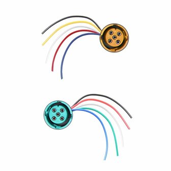 Juego de conexion de 5 polos 15 cm para luces traseras