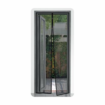 Mampara de puerta con cierre magnetico