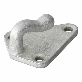 Gancho de cuerda de metal 40x45mm 10 piezas