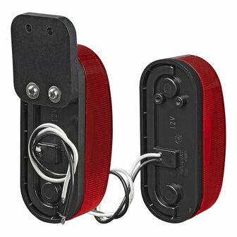 Luz de ancho LED roja blanca derecha