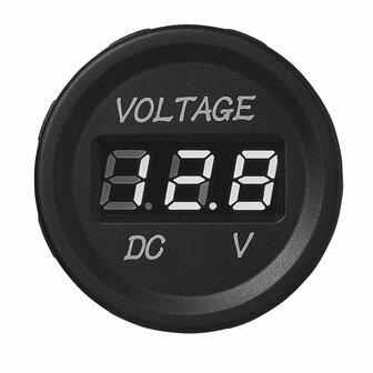 Voltimetro digital incorporado 6-30V