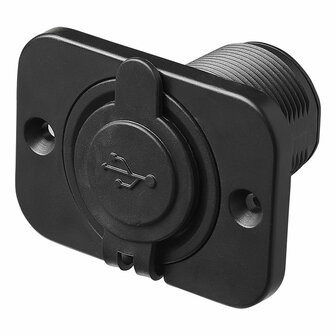 Caja de empotrar USB doble tipo A 3100mA 12V 24V
