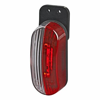 Luz de ancho LED roja blanca a la izquierda