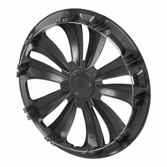 Tapacubos Terra plata negro 15 pulgadas